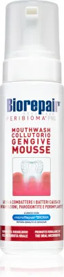 Ополаскиватель для полости рта Biorepair Peribioma Mousse Mouthwash в форме пенки, с microRepair, 200 мл