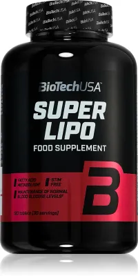 Биологически активная добавка BioTechUSA Super Lipo для контроля веса, с L-карнитином и экстрактом зелёного чая, 120 таблеток