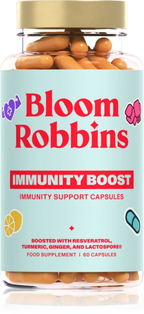 Добавка к пище Bloom Robbins Immunity Boost для поддержки иммунитета, 76 г