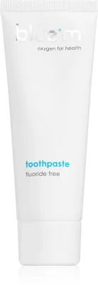 Зубная паста bluem Fluoride Free без фтора, с активным кислородом и ксилитом, 75 мл