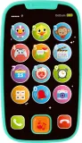 Игрушка интерактивная Bo Jungle B-My First Smart Phone Blue детская, развивающая, синяя, 1 шт — фото 1