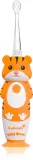 Зубная щётка детская Brush Baby WildOnes WildOne звуковая, с зарядкой через USB, 1 шт dla dzieci Tiger — фото 1