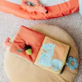 Книжка мягкая Canpol babies Soft Playbook развивающая, сенсорная, 1 шт — фото 3