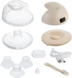 Молокоотсос Canpol babies SmartSense электрический беспроводной, носимый в бюстгальтере, с дисплеем, 1 шт — фото 2