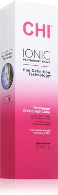 Краска для волос CHI Ionic Permanent Shine Hair Color стойкая, профессиональная, 85 г, оттенок 7N - DARK BLONDE