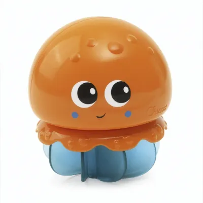 Игрушка для купания Chicco Dancing Jellyfish, сенсорная, для ванны и бассейна, 1 шт 6 m+