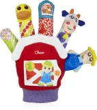 Игрушка интерактивная Chicco Finger Puppet 3m+, сенсорная, с пищащими элементами, 1 шт 20 x 24 x 4 cm — фото 3