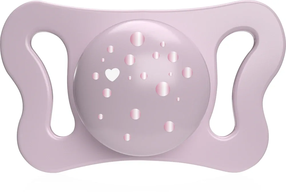 Пустышка Chicco Physio Micro 0-2 m силиконовая, ортодонтической формы, 2 шт