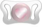 Пустышка Chicco Physio Micro 0-2 m силиконовая, ортодонтической формы, 2 шт — фото 2