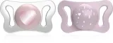 Пустышка Chicco Physio Micro 0-2 m силиконовая, ортодонтической формы, 2 шт — фото 3