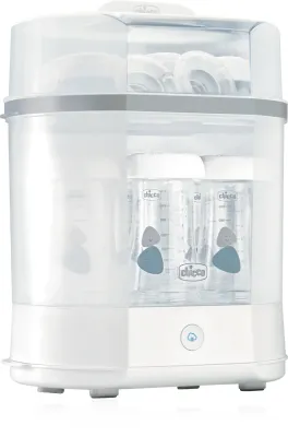 Стерилизатор для бутылочек Chicco Steam Steriliser 3 in 1 паровой, электрический, 1 шт
