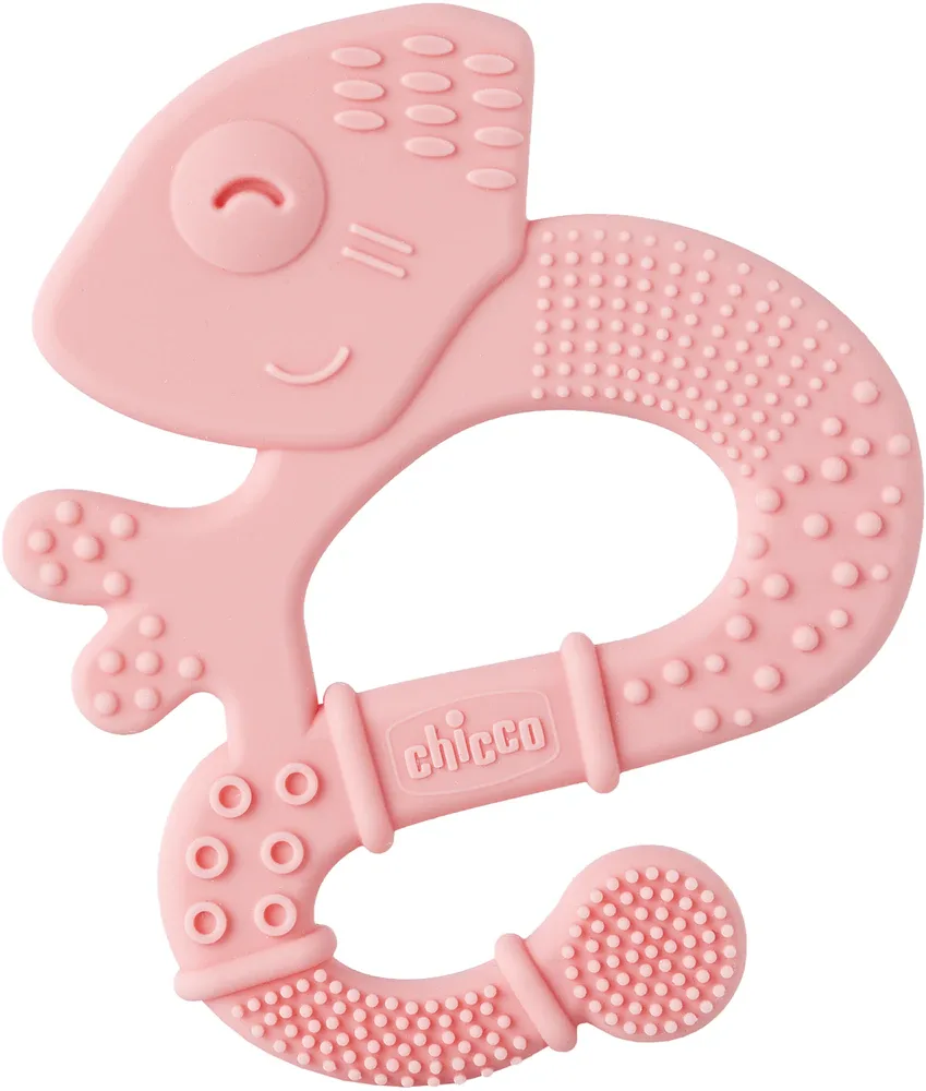 Прорезыватель для зубов Chicco Super Soft Chameleon лёгкий, удобный для маленьких ручек, 1 шт