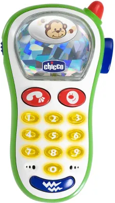 Развивающая игрушка Chicco Vibrating Photo Phone телефон с вибрацией и мелодией, 1 шт 6 m+