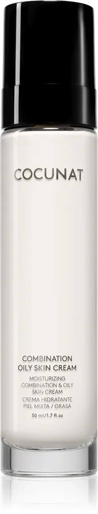 Крем для лица Cocunat Combination Oily Skin Cream для жирной и комбинированной кожи, с гиалуроновой кислотой, 50 мл