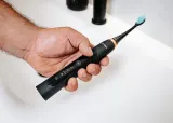 Звуковая электрическая зубная щётка Concept Perfect Smile ZK7011 с таймером, аккумуляторная, 1 шт Black — фото 5