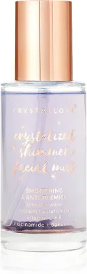 Спрей для лица Crystallove Amethyst Shimmer Facial Mist увлажняющий, освежающий, 100 мл