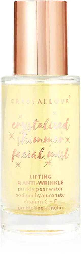 Спрей для лица Crystallove Clear Quartz Shimmer Facial Mist увлажняющий, освежающий, 100 мл