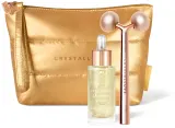 Набор для ухода за лицом Crystallove Set Gold подарочный, с сывороткой для лифтинга, 3 шт — фото 1