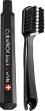 Набор для гигиены полости рта Curaprox Travel Set Black is White, дорожный, складная щётка и паста — фото 3