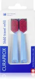 Головки сменные для зубной щётки Curaprox 5460 Travel Refill дорожные, с волокнами CUREN, 2 шт — фото 1