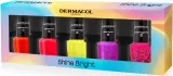 Набор лаков для ногтей Dermacol Neon Shine Bright неоновых, подарочный, 5 шт. по 5 мл — фото 1