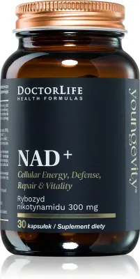 Биологически активная добавка Doctor Life NAD+ для энергии и восстановления, 30 капсул