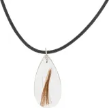 Набор для создания кулона из эпоксидной смолы Dooky Crystal Memories Necklace с цепочкой и красителями, 1 шт — фото 1