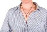 Набор для создания кулона из эпоксидной смолы Dooky Crystal Memories Necklace с цепочкой и красителями, 1 шт — фото 2