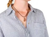 Набор для создания кулона из эпоксидной смолы Dooky Crystal Memories Necklace с цепочкой и красителями, 1 шт — фото 5