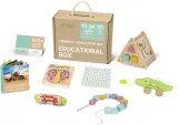 Развивающий набор eliNeli Educational Box 19-24 m+ деревянный, в кейсе, подарочный, 1 шт — фото 1