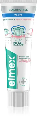 Зубная паста Elmex Sensitivity + Gum Strenght Whitening отбеливающая, для чувствительных зубов, 75 мл
