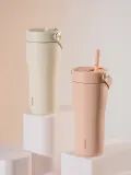 Бутылка для воды Equa Carry Cup из нержавеющей стали, с герметичной крышкой, 600 мл — фото 4