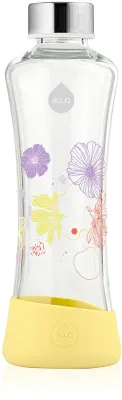 Бутылка для воды Equa FlowerHead стеклянная, с герметичной крышкой, 550 мл Daisy