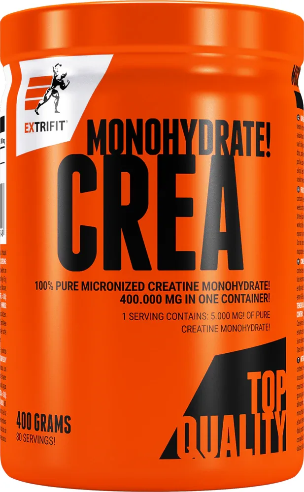 Креатин Extrifit Crea Monohydrate моногидрат, микронизированный, порошок, 400 г