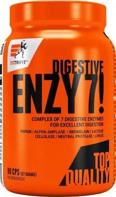 Ферменты для пищеварения Extrifit Enzy 7! Digestive Enzymes в капсулах, для спортсменов, 67 г