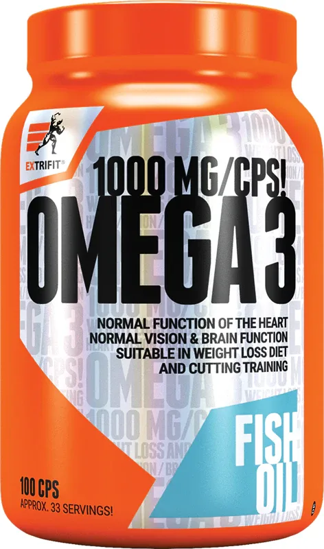 Омега-3 Extrifit Omega 3 в капсулах, рыбий жир, с витамином E, 166 г