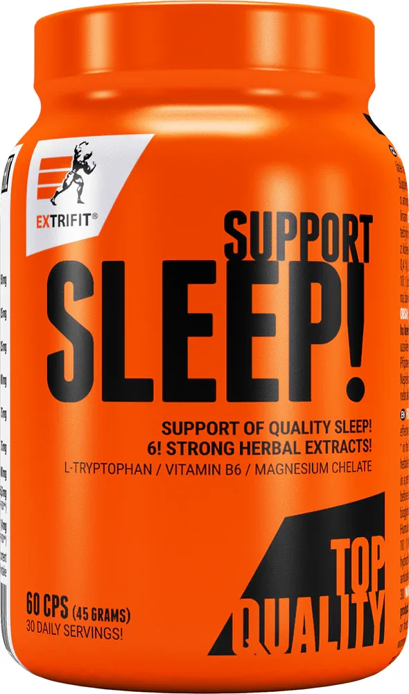 Комплекс для сна Extrifit Sleep Support с растительными экстрактами, с витамином B6 и магнием, 45 г