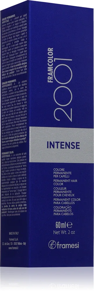 Стойкая краска для волос Framesi Framcolor 2001 профессиональная, перекрывающая седину, 60 мл, оттенок 8.036