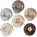 Пустышки FRIGG 6 Pack Edition Size 2 набор подарочный, каучук, для возраста 6-18 месяцев, 6 шт — фото 2