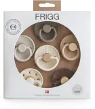 Пустышки FRIGG 6 Pack Edition Size 1 набор подарочный, каучук, для возраста 0-6 месяцев, 6 шт — фото 1