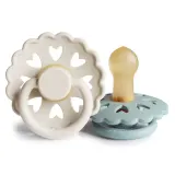 Соска-пустышка FRIGG Fairytale Size 1:0-6 months из каучука, симметричной формы, 2 шт The Ugly Duckling/Ole Lukoie — фото 1