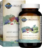 Мультивитамины для мужчин Garden of Life Organics Men’s Multi 40+ для энергетического обмена, 60 таблеток — фото 1