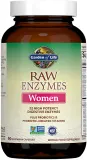 Ферменты пищеварительные Garden of Life RAW Enzymes Women Digestive Health для женщин, в капсулах, 90 капс — фото 1