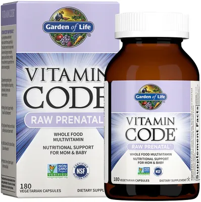 Витаминный комплекс Garden of Life Vitamin Code RAW Prenatal для беременных и кормящих, 180 капсул