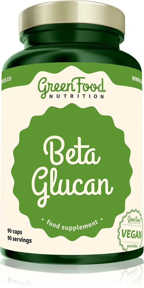 Добавка пищевая GreenFood Nutrition Beta Glucan с бета-глюканами вёшенки, в капсулах, 100 г