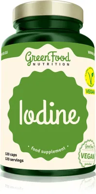Добавка пищевая GreenFood Nutrition Iodine с йодом, для щитовидной железы, 136 г