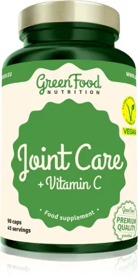 Добавка пищевая GreenFood Nutrition Vegan Joint Care + Vitamin C для суставов, с гиалуроновой кислотой, 114 г