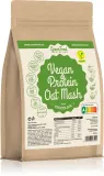 Каша овсяная GreenFood Nutrition Vegan Protein Oat Mash протеиновая, с низким содержанием сахара, вкус шоколада, 500 г smak Chocolate — фото 1