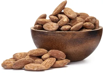 Миндаль обжаренный солёный Grizly Natural Roasted Salted Almonds натуральный, 500 г