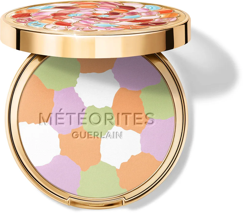 Пудра компактная GUERLAIN Meteorites Compact Mattifying Powder матирующая, на 4 оттенка, 8,5 г, оттенок 02 Cool Rosé